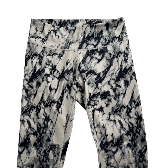 Lululemon Wunder Under Crop Full On Luxtreme Great Granite Black Mojave Tan 6 - Picture 5 of 16